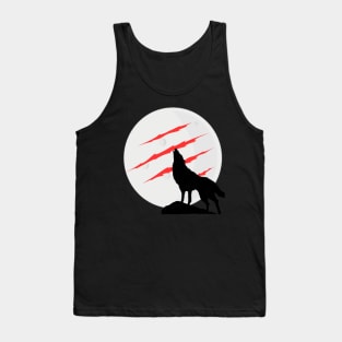 Wolf design tshirts Tank Top